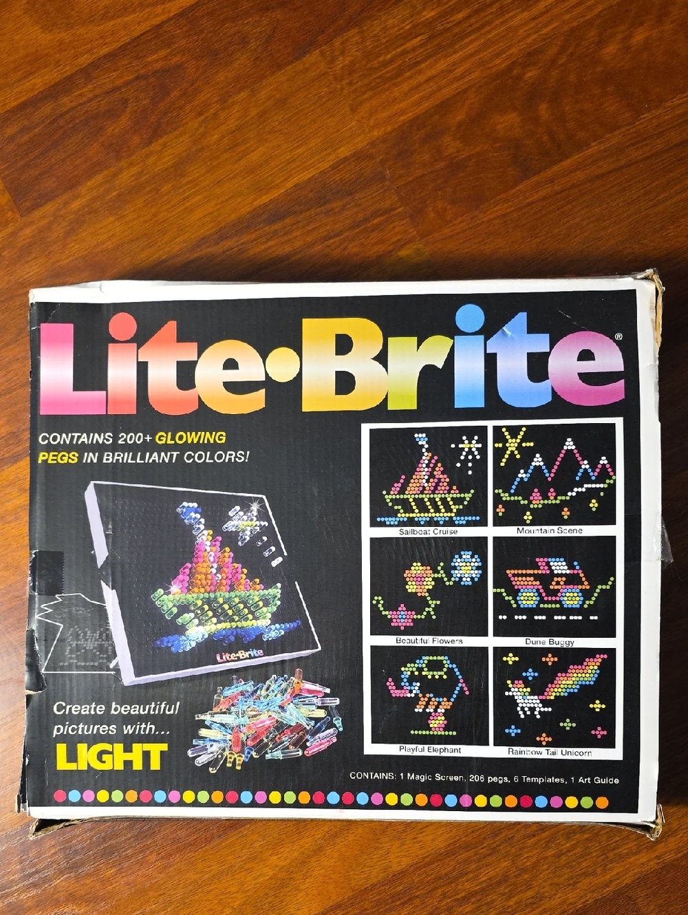 Classic Kids Building Light Peg Set - Multicolor